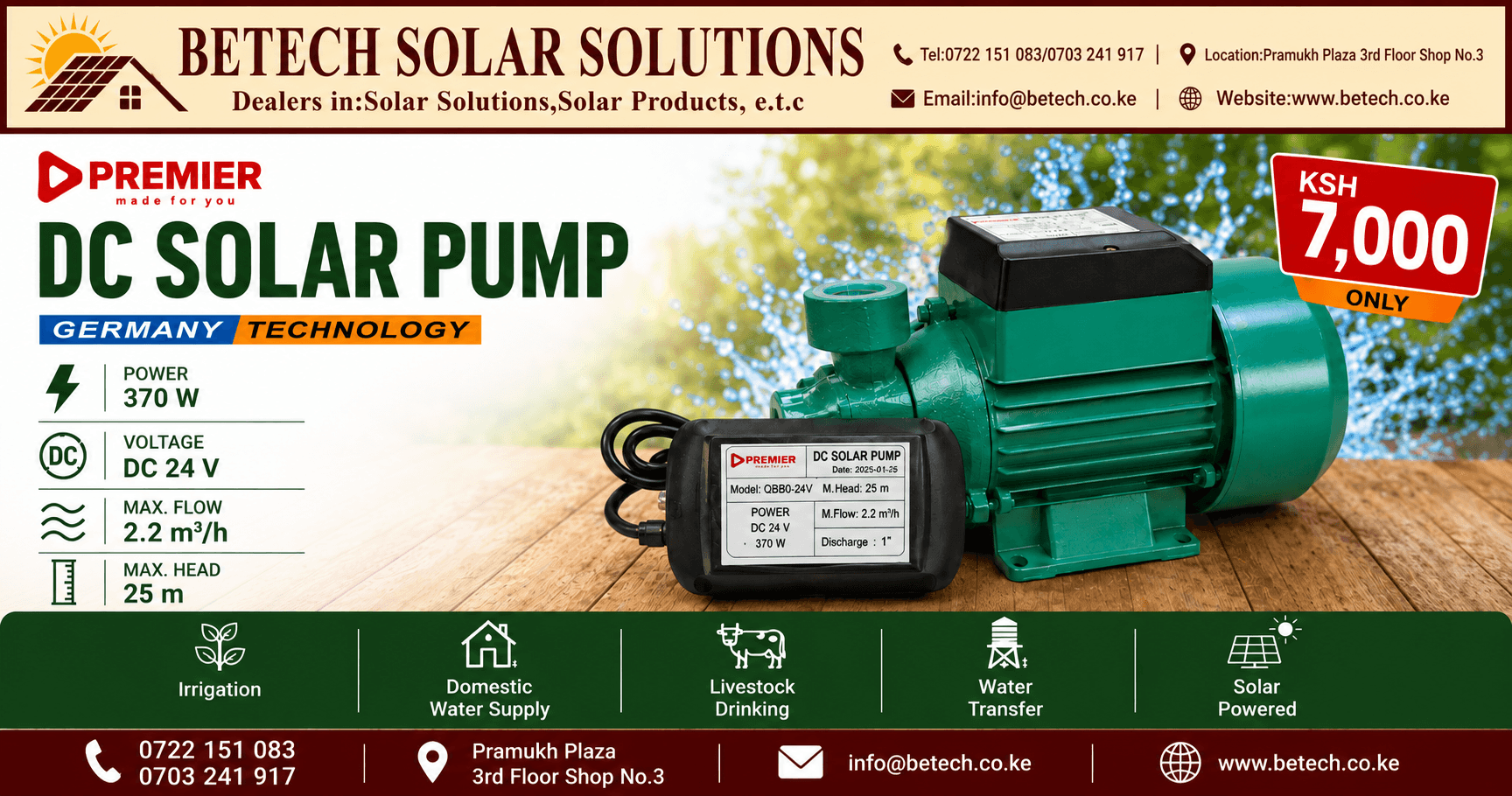 DC Solar Pump